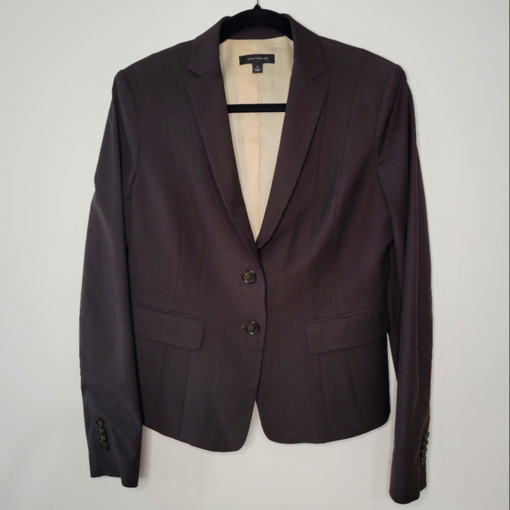 Black Suit Blazer - Ann Taylor